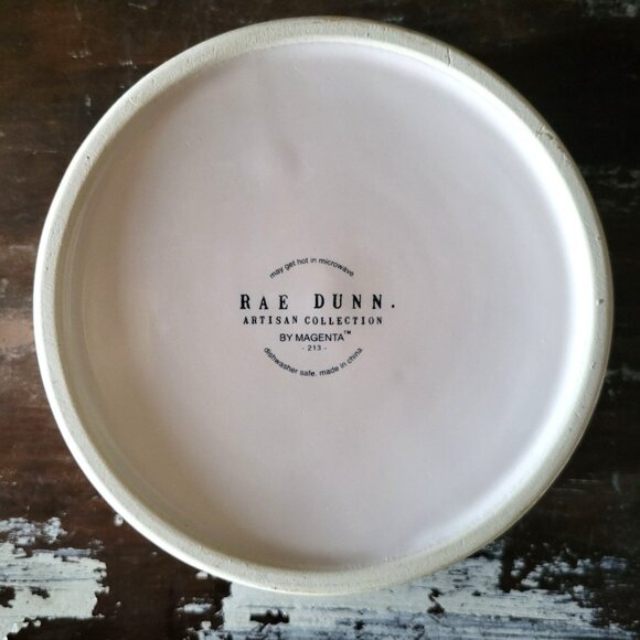 Large Rae Dunn "Oy Vey" Dog Bowl, Funny Dog Bowl - Picture 6 of 7